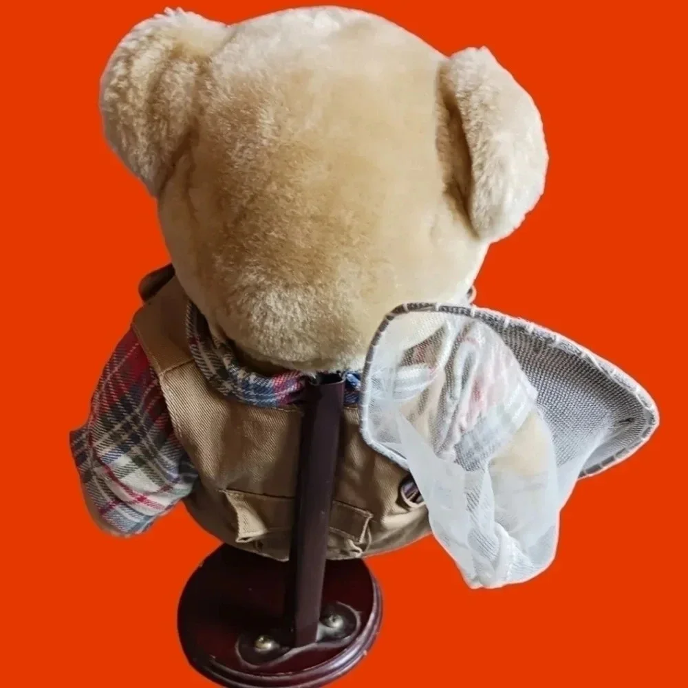 Tender heart treasures bear fishing plush  
